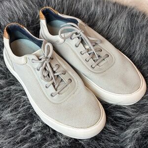 Johnston & Murphy Grey Sneakers Lace Up Shoes Sz 9.5